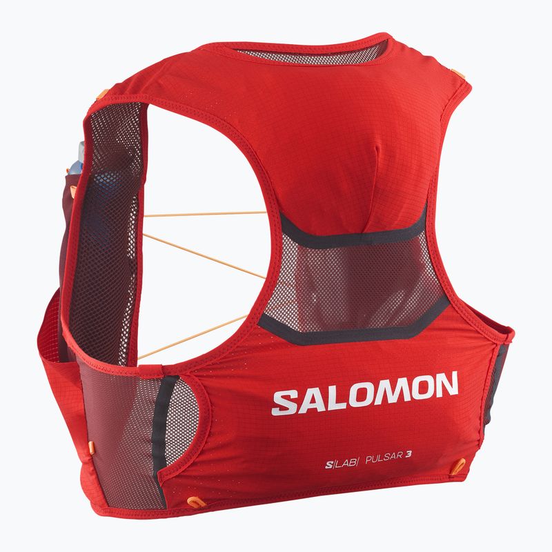 Жилетка за бягане Salomon S/Lab Pulsar 3 Set fiery red/andorra/orange pop 2