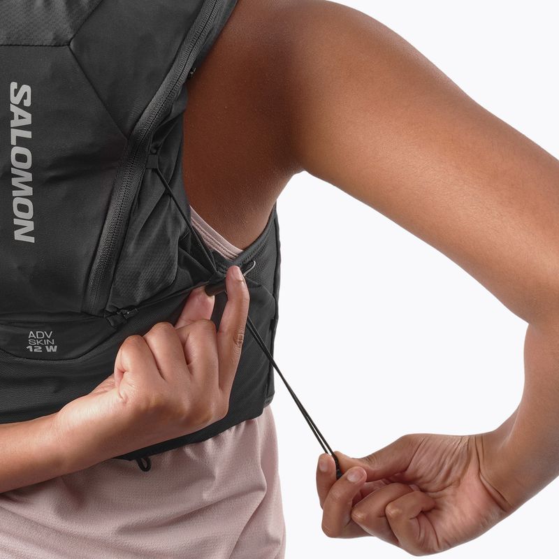 Дамска жилетка за бягане Salomon ADV SKIN 12 Set black/asphalt new 8