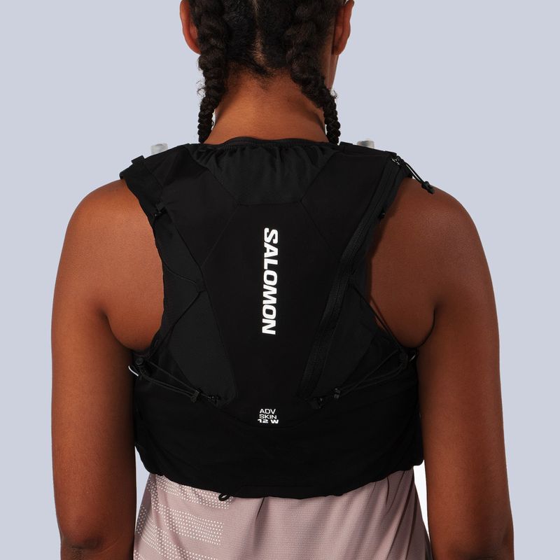 Дамска жилетка за бягане Salomon ADV SKIN 12 Set black/asphalt new 9