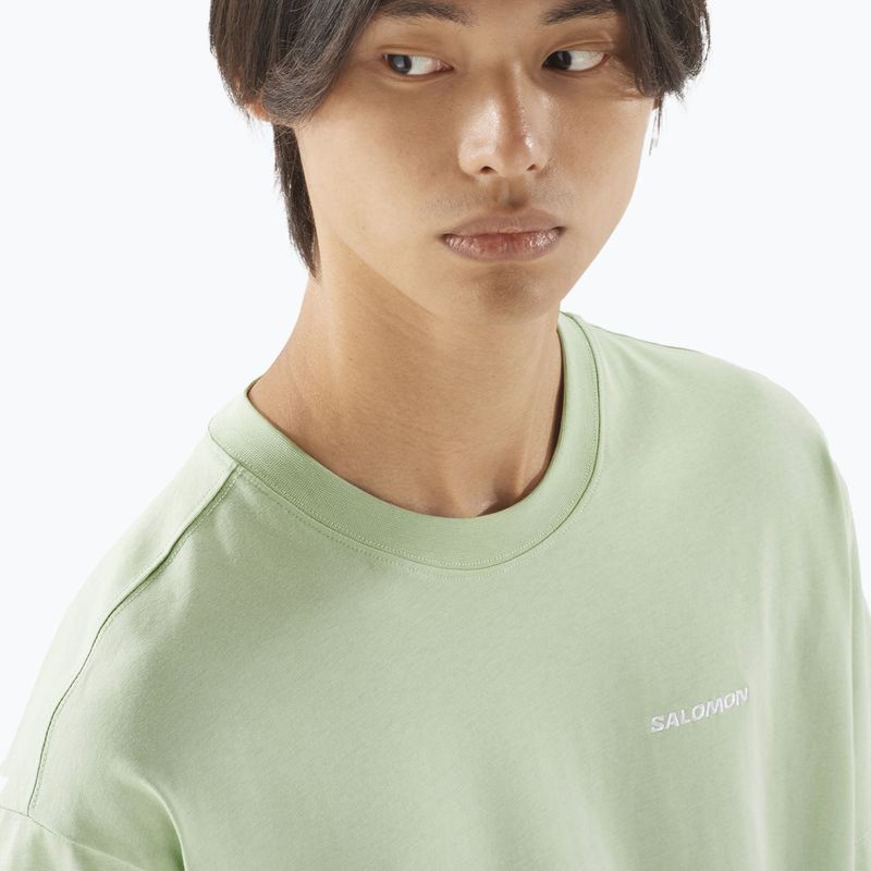 Мъжка тениска Salomon Logo RX Tee с морска пяна 3