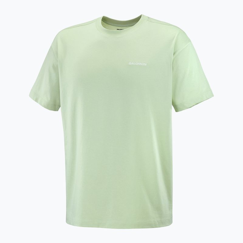 Мъжка тениска Salomon Logo RX Tee с морска пяна 4