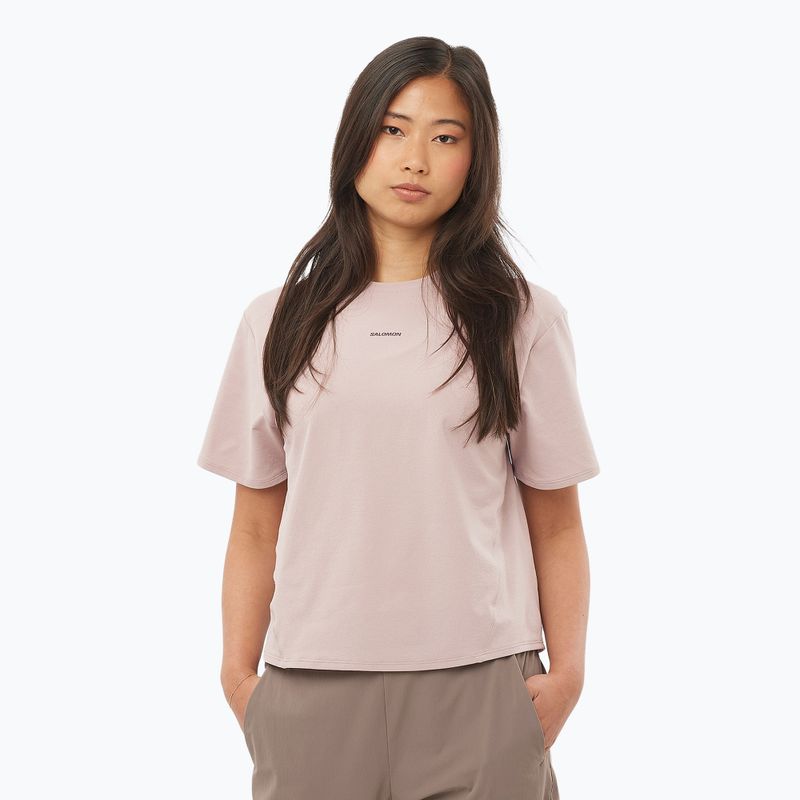 Salomon Trackline Tee SS тениска за жени etherea