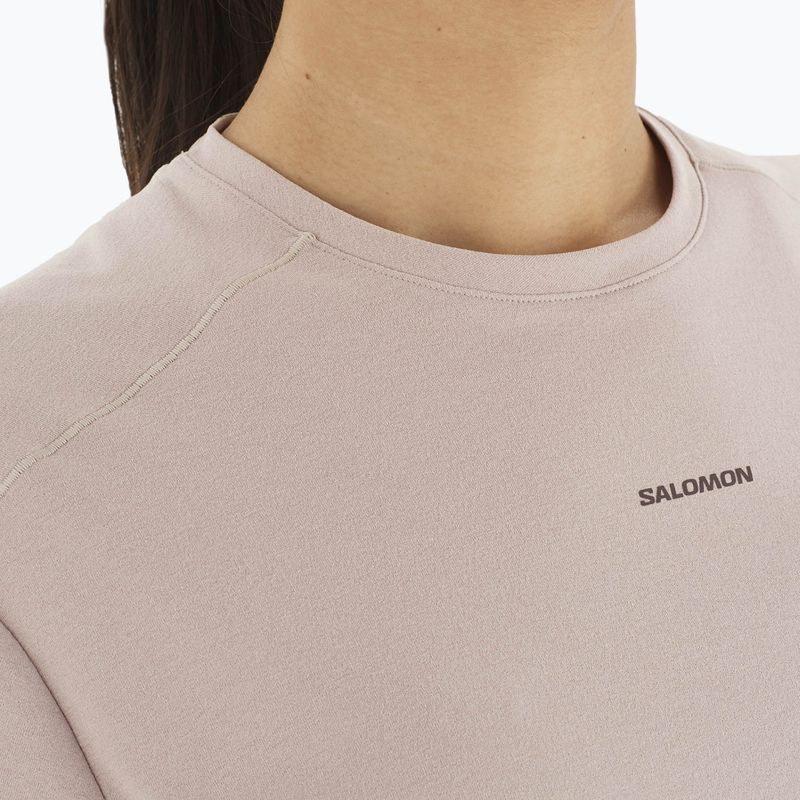 Salomon Trackline Tee SS тениска за жени etherea 4