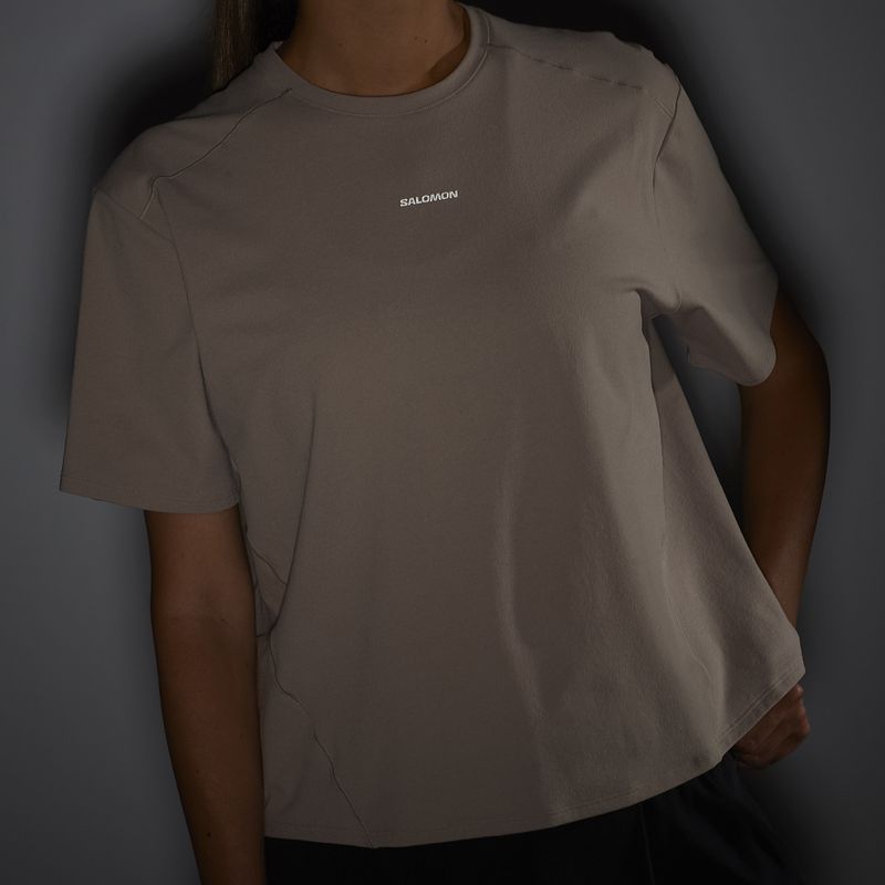 Salomon Trackline Tee SS тениска за жени etherea 5