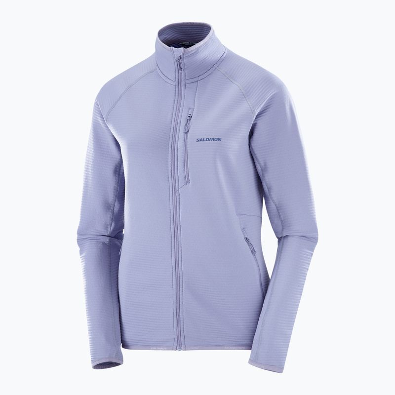 Дамско яке за трекинг Salomon Lightwarm Full Zip blue granite 6