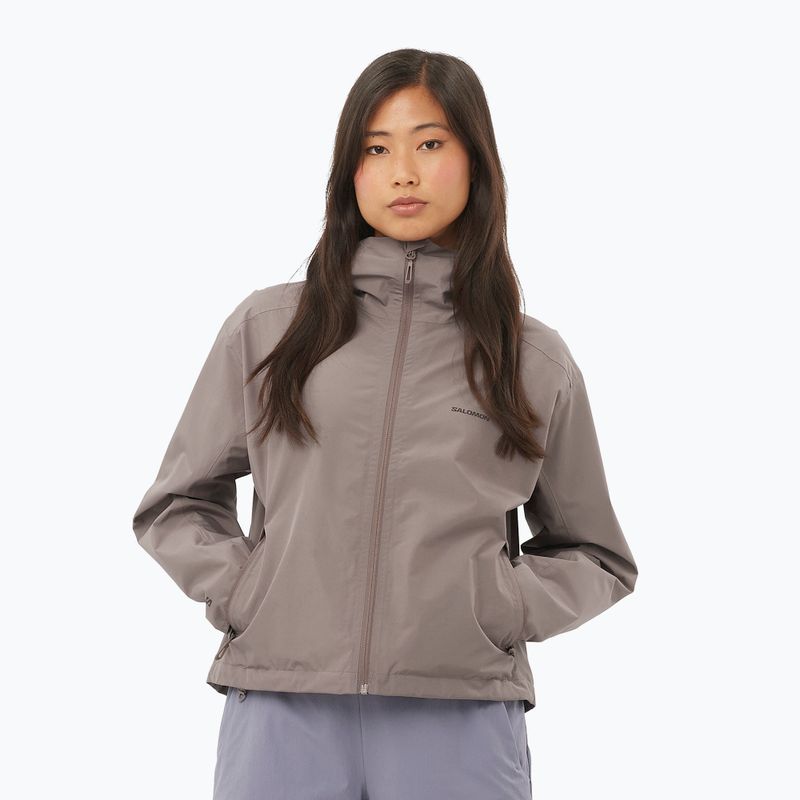 Дамско яке за дъжд Salomon Outscape 2l iron