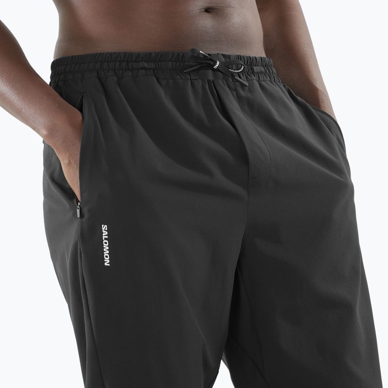 Мъжки панталони за бягане Salomon SHAKEout Core deep black 3