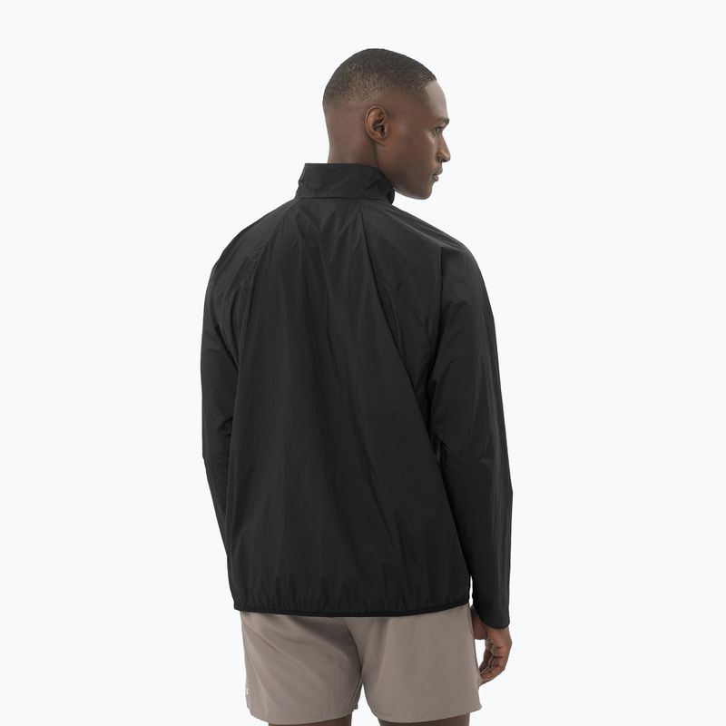 Мъжко яке за бягане Salomon Shakeout Fly deep black 2