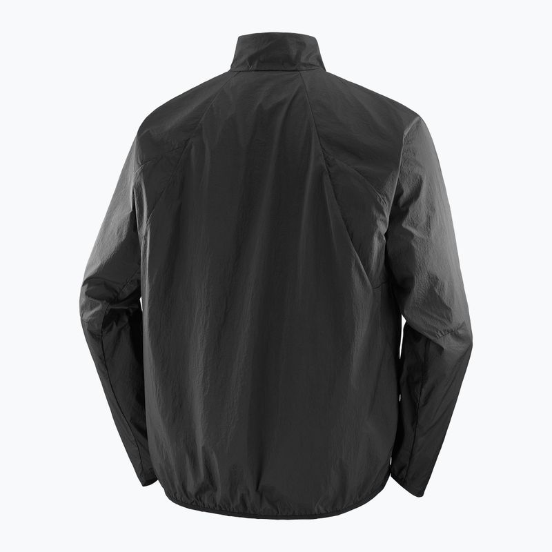 Мъжко яке за бягане Salomon Shakeout Fly deep black 7