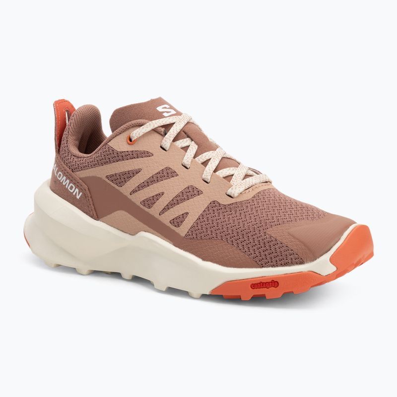 Salomon Patrol детски туристически обувки burlwood/vanilla ice/emberglow