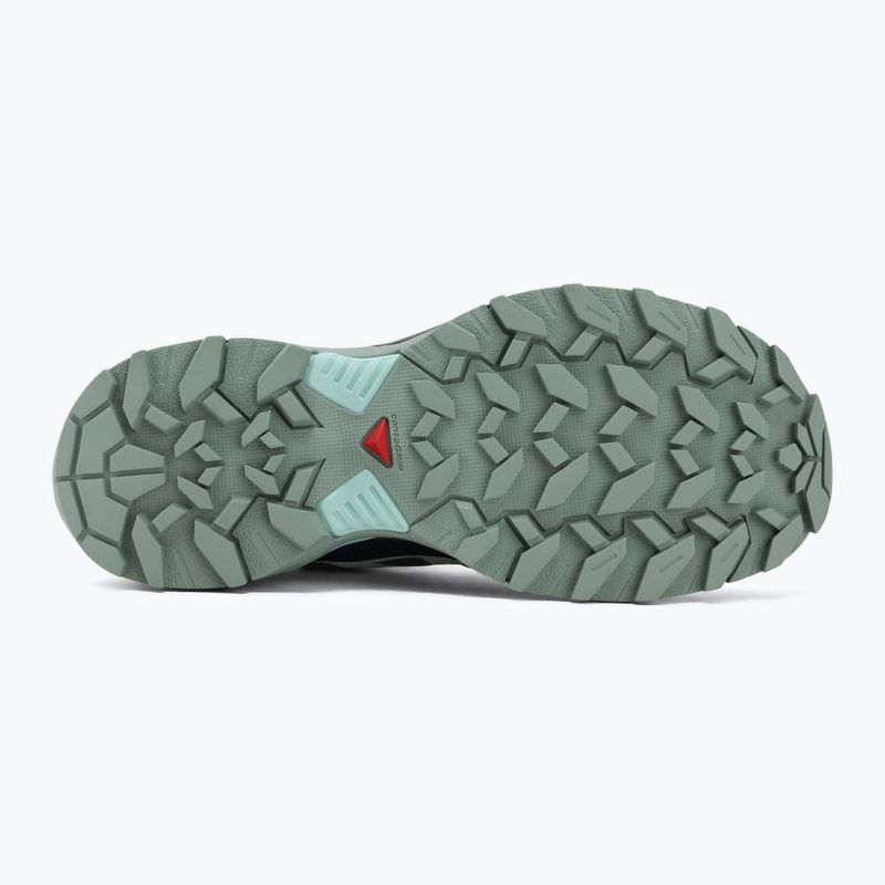 Дамски обувки за трекинг Salomon X Ultra 360 green milieu/urban chic/clearly aqua 4