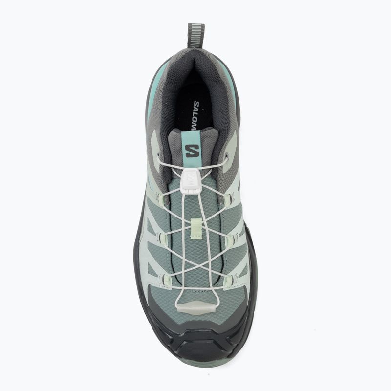 Дамски обувки за трекинг Salomon X Ultra 360 green milieu/urban chic/clearly aqua 5