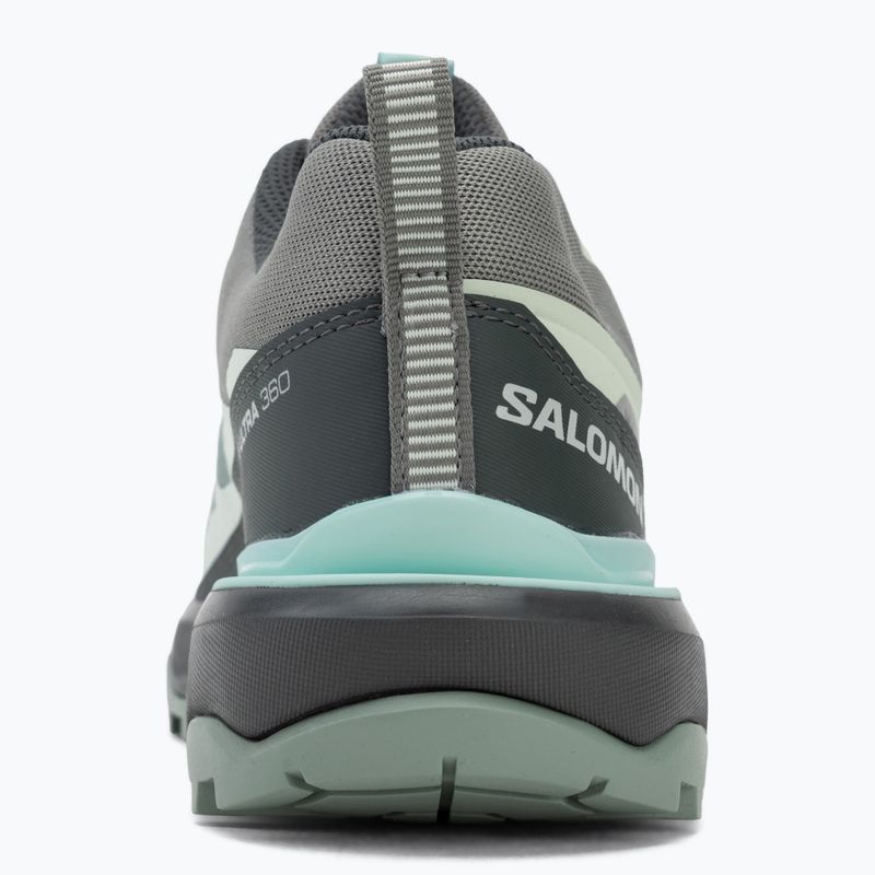 Дамски обувки за трекинг Salomon X Ultra 360 green milieu/urban chic/clearly aqua 6