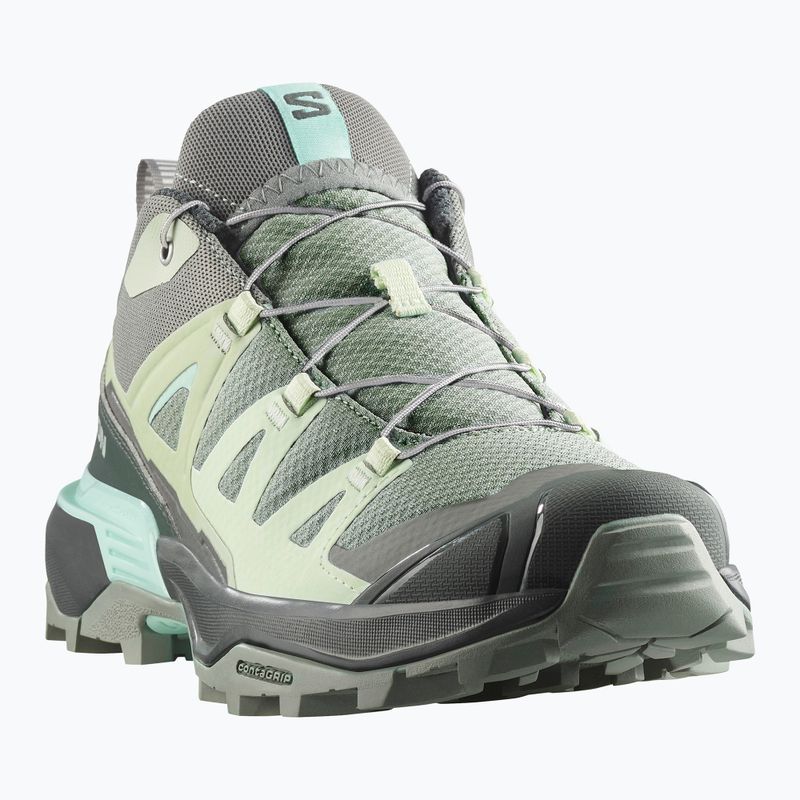 Дамски обувки за трекинг Salomon X Ultra 360 green milieu/urban chic/clearly aqua 3