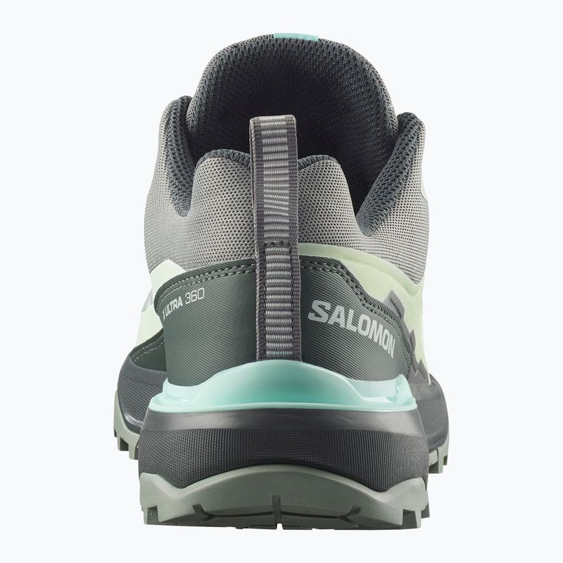 Дамски обувки за трекинг Salomon X Ultra 360 green milieu/urban chic/clearly aqua 4