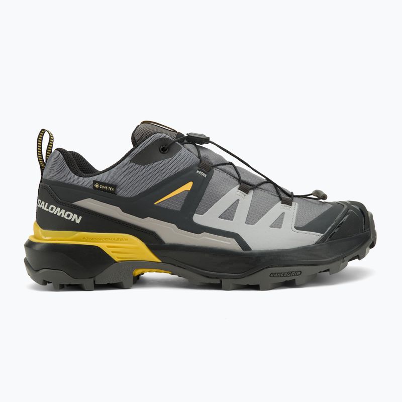 Мъжки обувки за трекинг Salomon X Ultra 360 GTX castlerock/black/spicy mustard 2