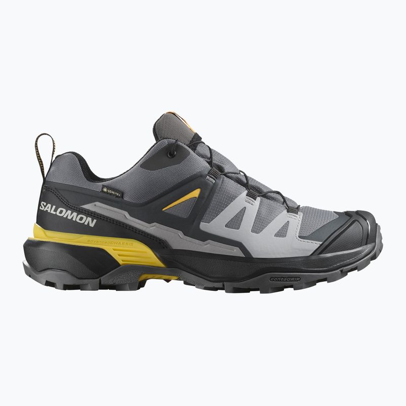 Мъжки обувки за трекинг Salomon X Ultra 360 GTX castlerock/black/spicy mustard 8