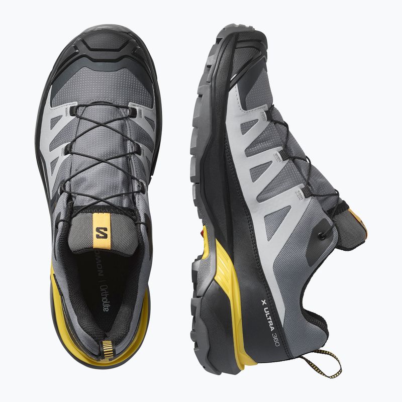 Мъжки обувки за трекинг Salomon X Ultra 360 GTX castlerock/black/spicy mustard 12