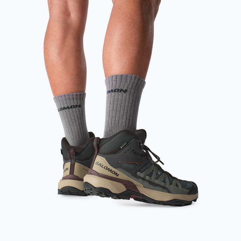 Мъжки обувки за трекинг Salomon X Ultra 360 MID GTX phantom/desert tan 7