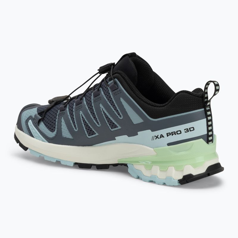 Дамски обувки за бягане Salomon XA Pro 3D V9 turbulence/iced aqua/patina green 3