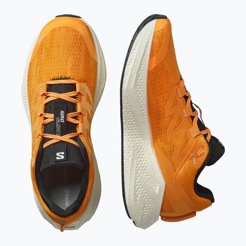 Мъжки обувки за бягане Salomon Aero Glide 3 куркума/бяло/черно 10