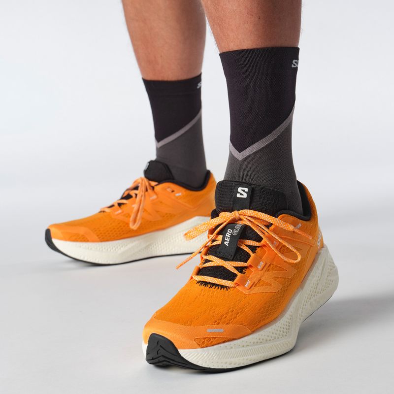 Мъжки обувки за бягане Salomon Aero Glide 3 куркума/бяло/черно 12