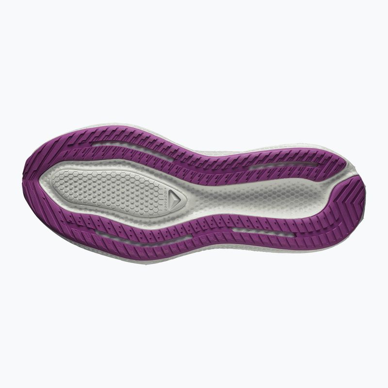 Мъжки обувки за бягане Salomon Aero Glide 3 white/white/willowherb 10