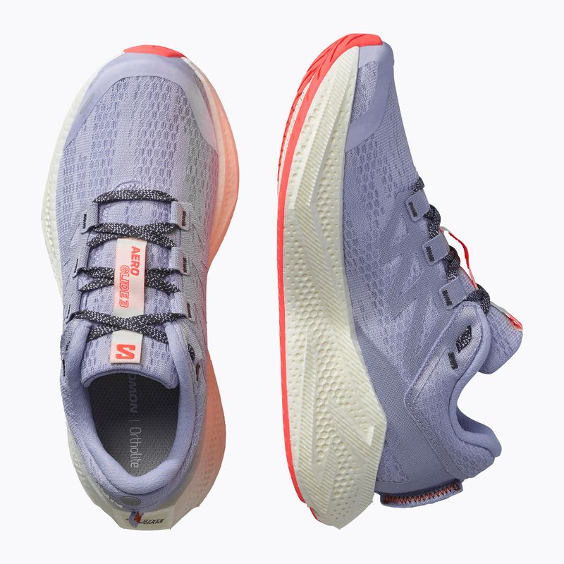 Дамски обувки за бягане Salomon Aero Glide 3 cosmic/vanila/9 iron 10