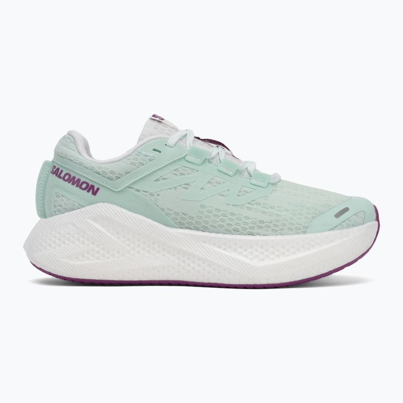 Дамски обувки за бягане Salomon Aero Glide 3 bay/white/wilowherb 2