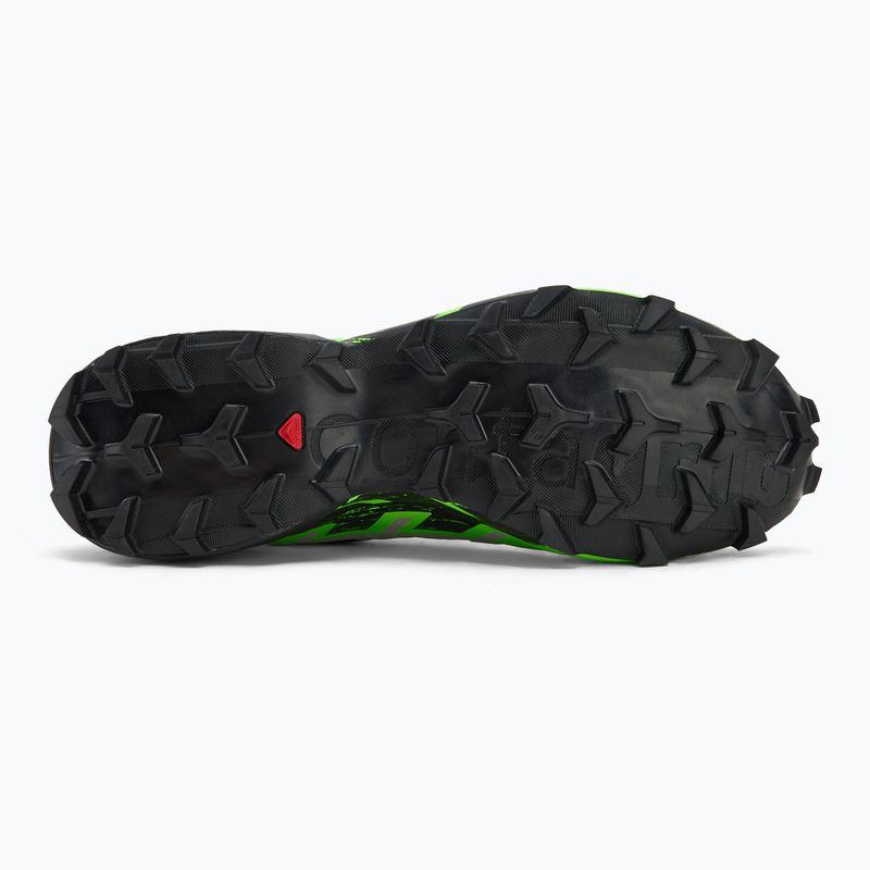 Мъжки обувки за бягане Salomon Speedcross 6 GTX black/alloy/green gecko 4