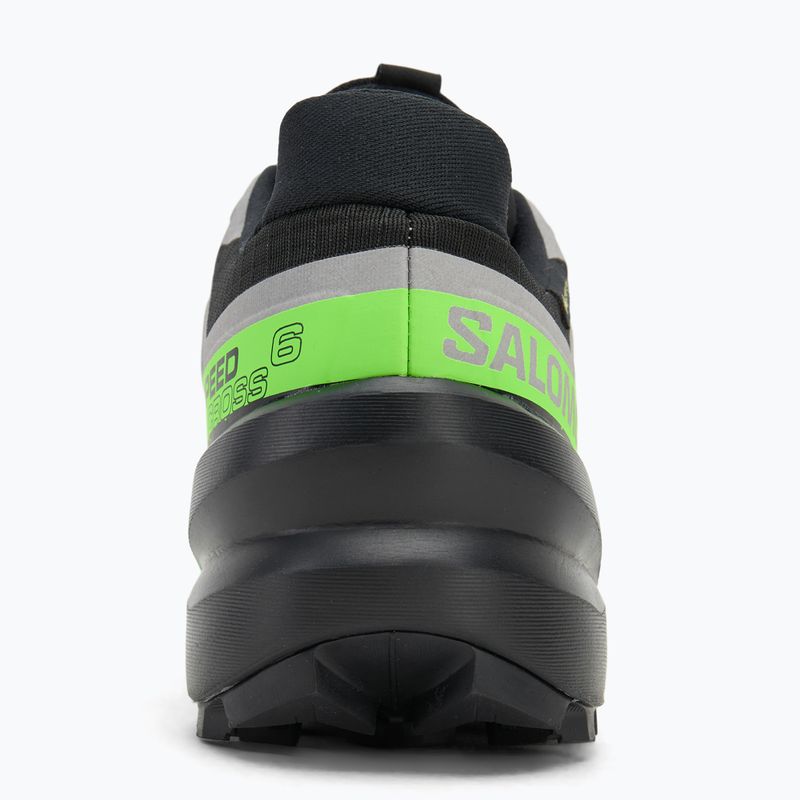 Мъжки обувки за бягане Salomon Speedcross 6 GTX black/alloy/green gecko 6