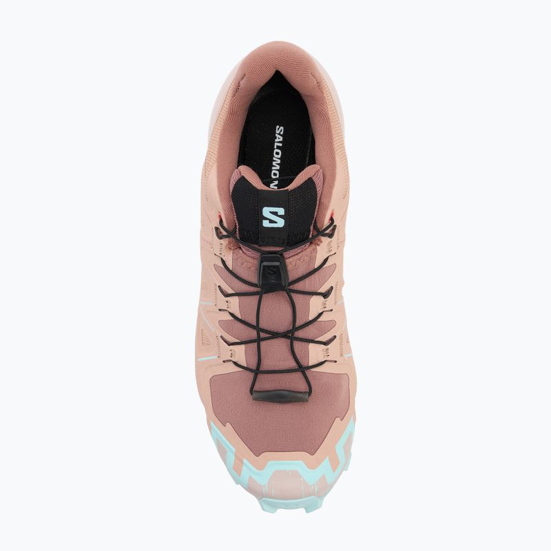 Дамски обувки за бягане Salomon Speedcross 6 mahogany rose/hushed violet/iced aqua 5
