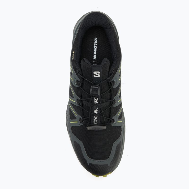 Мъжки обувки за бягане Salomon Speedcross Peak GTX black/urban chic/dark citron 5