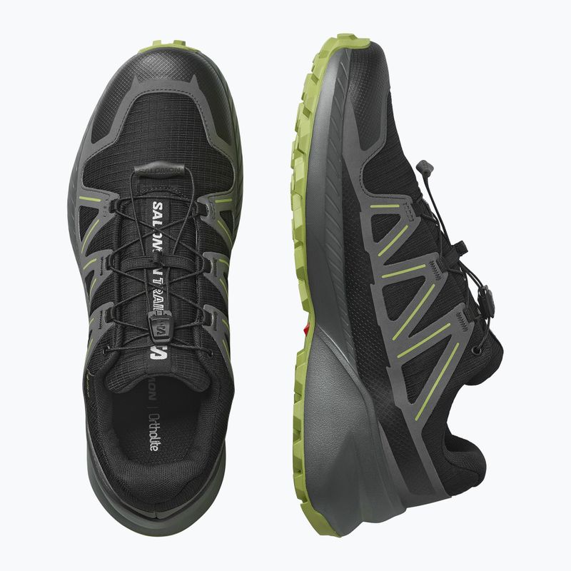 Мъжки обувки за бягане Salomon Speedcross Peak GTX black/urban chic/dark citron 8