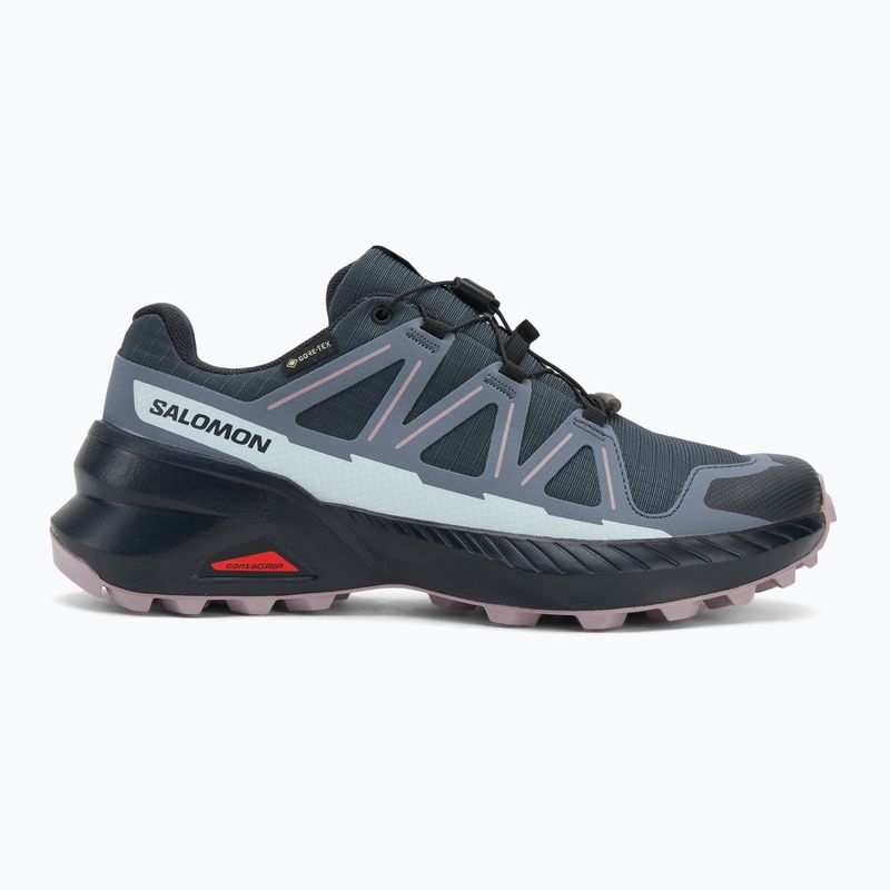 Дамски обувки за бягане Salomon Speedcross Peak GTX blue nights / grisaille / nirvana 2