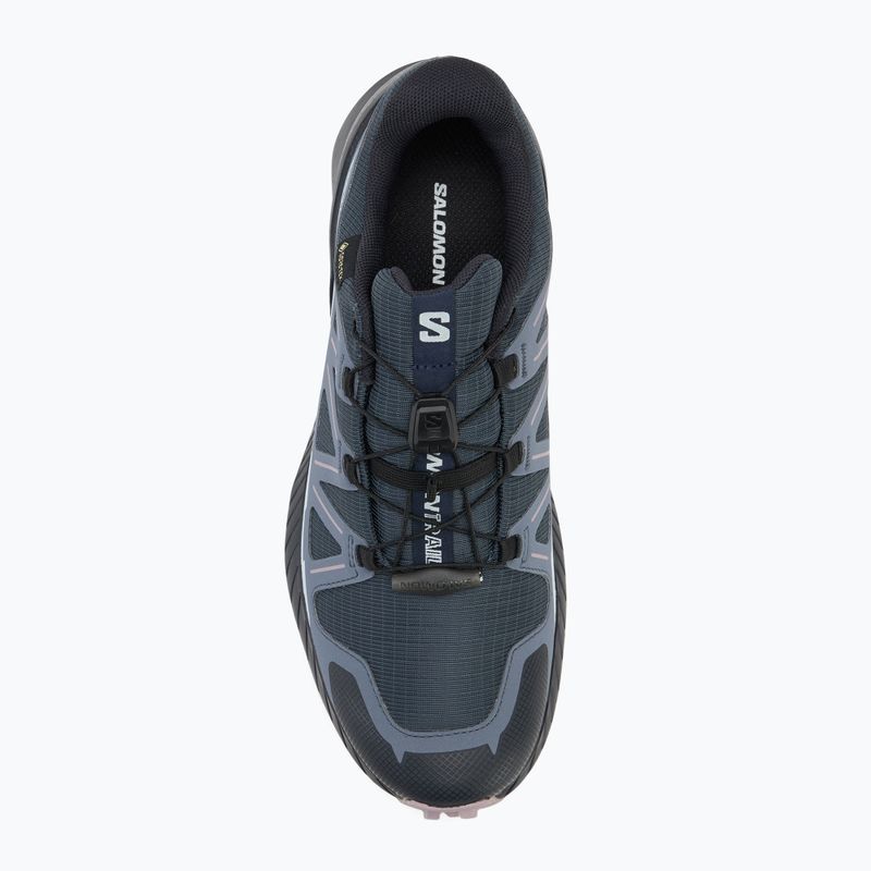 Дамски обувки за бягане Salomon Speedcross Peak GTX blue nights / grisaille / nirvana 5