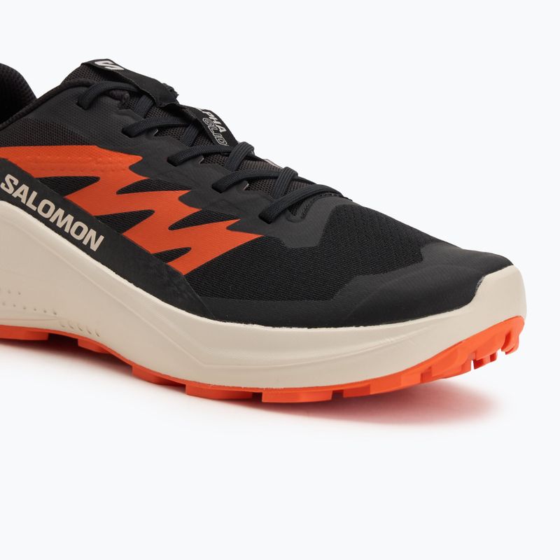Мъжки обувки за бягане Salomon Alphaglide black/rainy day/red orange 7