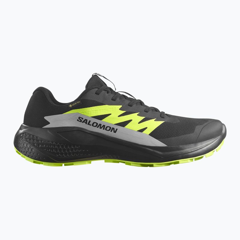 Мъжки обувки за бягане Salomon Alphaglide GTX black/alloy/sharp green
