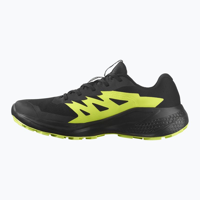 Мъжки обувки за бягане Salomon Alphaglide GTX black/alloy/sharp green 2