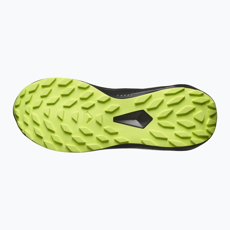 Мъжки обувки за бягане Salomon Alphaglide GTX black/alloy/sharp green 4