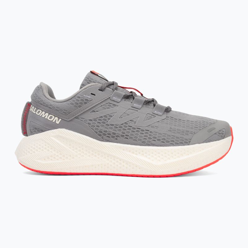 Мъжки обувки за бягане Salomon Aero Glide 3 alloy/vanilla ice/neon flame 2