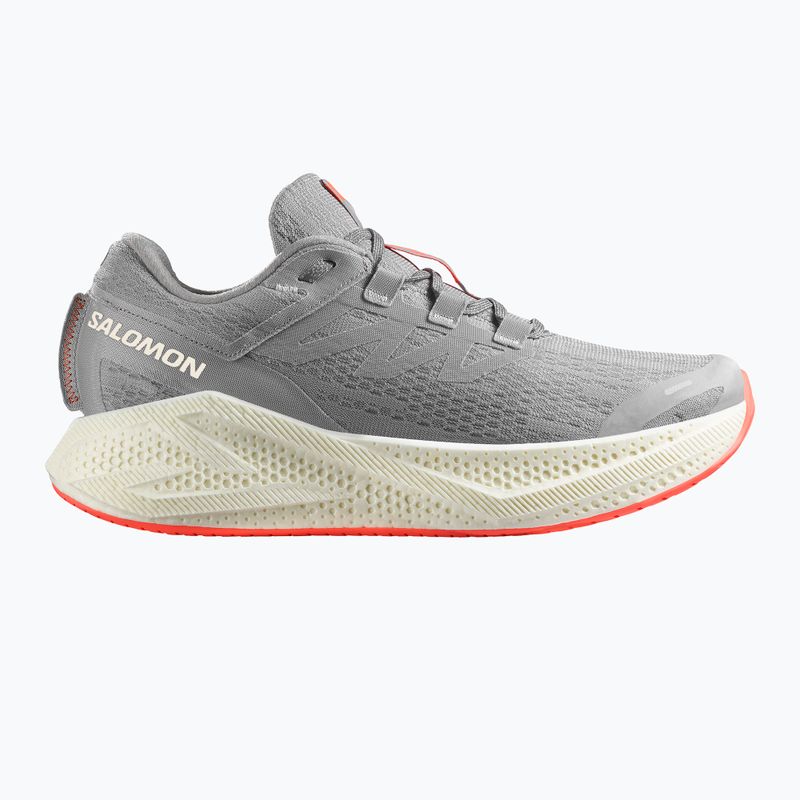 Мъжки обувки за бягане Salomon Aero Glide 3 alloy/vanilla ice/neon flame 8