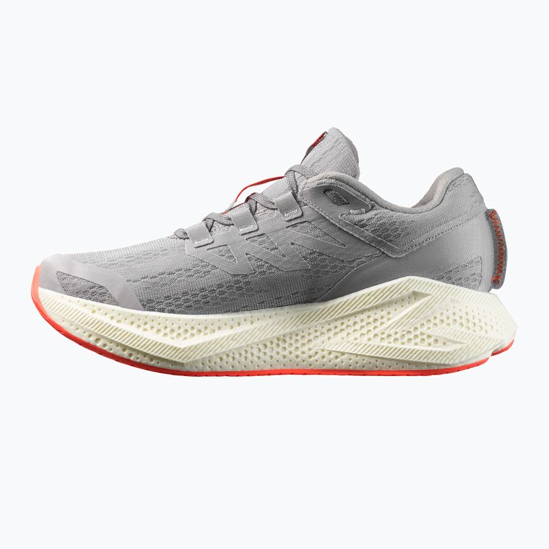 Мъжки обувки за бягане Salomon Aero Glide 3 alloy/vanilla ice/neon flame 9