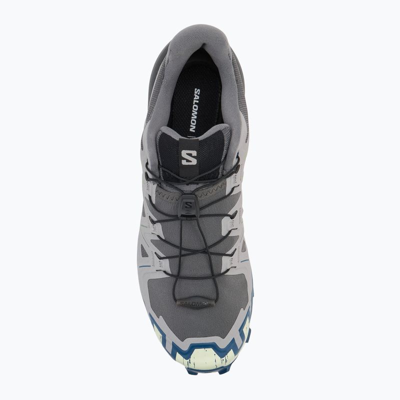 Мъжки обувки за бягане Salomon Speedcross 6 castlerock/lime cream/poseidon 5