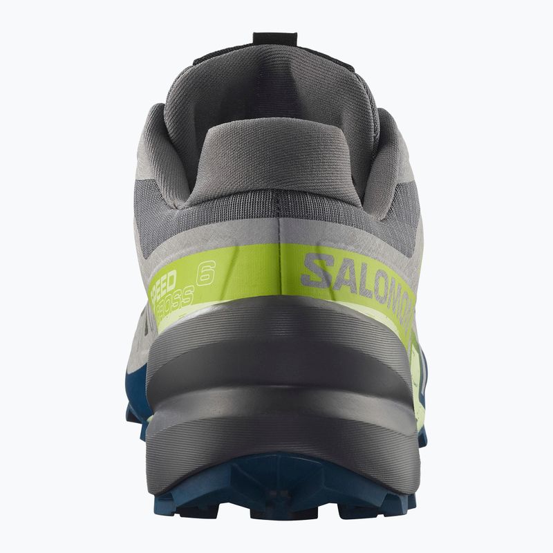 Мъжки маратонки за бягане Salomon Speedcross 6 castlerock/lime cream/poseidon 4