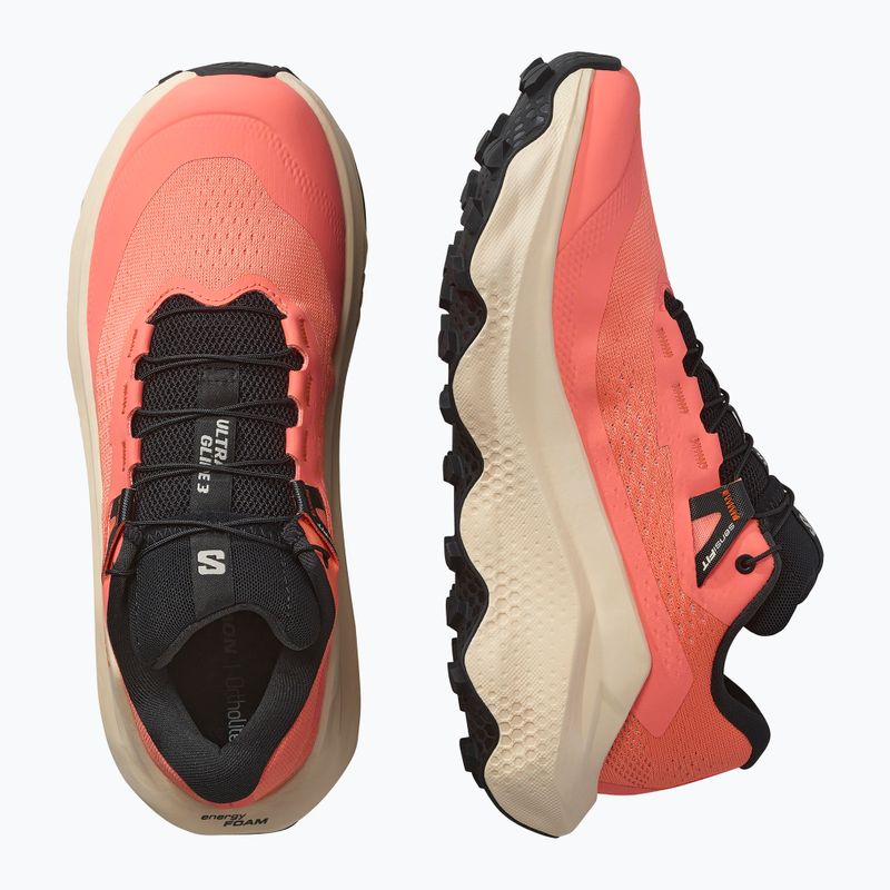 Дамски маратонки за бягане Salomon Ultra Glide 3 fusion coral/tender peach/black 6