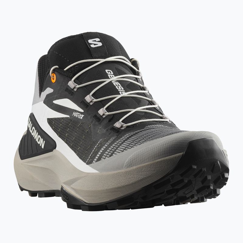 Мъжки обувки за бягане Salomon Genesis black/alloy/turmeric 8