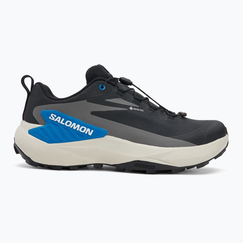 Мъжки обувки за бягане Salomon Genesis GTX black/lunar rock/french blue 2