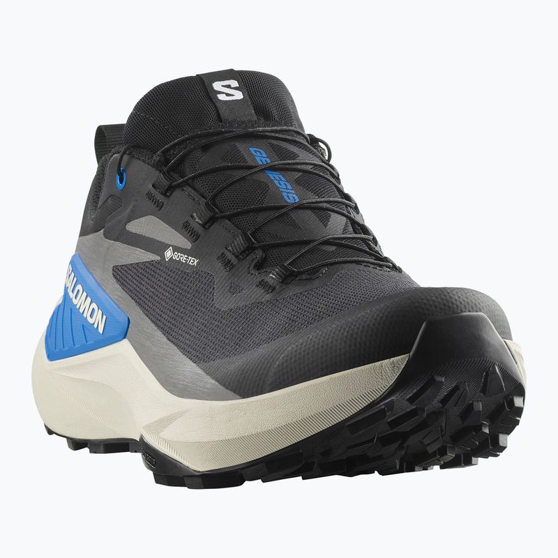 Мъжки обувки за бягане Salomon Genesis GTX black/lunar rock/french blue 8