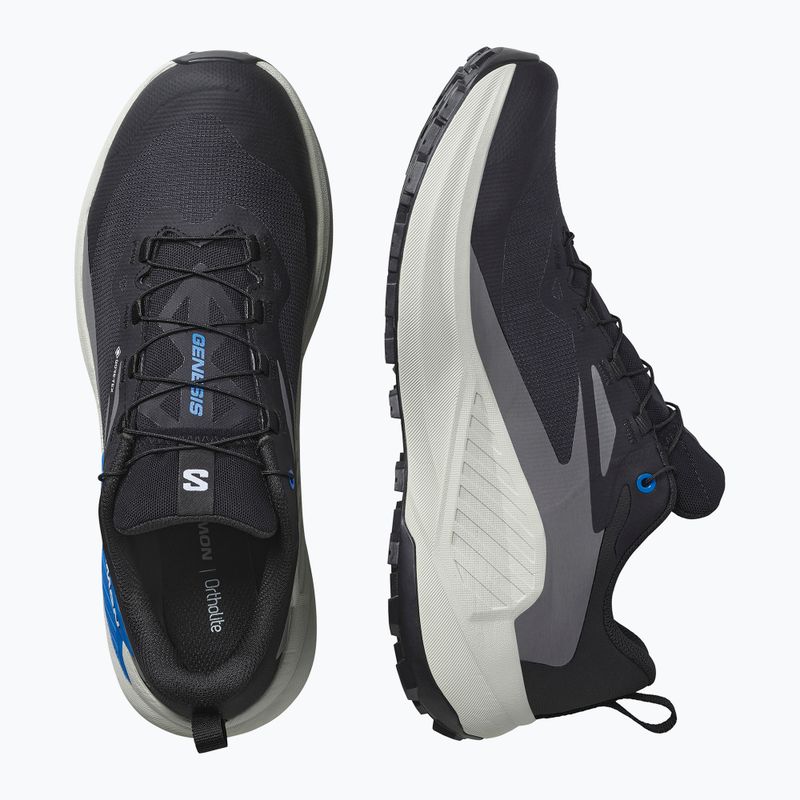 Мъжки обувки за бягане Salomon Genesis GTX black/lunar rock/french blue 13